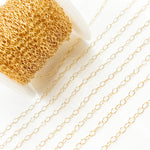 Load image into Gallery viewer, Gold Filled Oval Link Chain