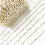 Load image into Gallery viewer, Sterling Silver Diamond Cut Ball Chain
