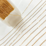 Load image into Gallery viewer, 14K Gold-Filled Flat Cable Chain