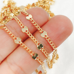 Load image into Gallery viewer, 14k Gold Filled Curb & Mirror Marina Link