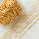 Load image into Gallery viewer, 14K Gold Filled Oval Curb Chain