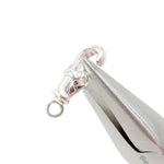 Load image into Gallery viewer, 17MM White Sterling Silver Swivel Clasp