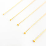 Load image into Gallery viewer, Gauge Gold-filled Flat 2 Inch Headpin