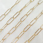 Load image into Gallery viewer, 14K Gold Filled Paperclip Chain