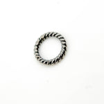 Load image into Gallery viewer, Gold Plated Twisted Jump Ring