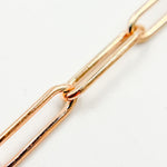 Load image into Gallery viewer, Rose Gold Plated Paperclip Chain