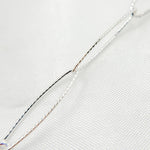 Load image into Gallery viewer, 700TWSS. Sterling Silver Twisted Oval Link Cable Chain