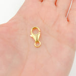Load image into Gallery viewer, 8MM Gold Plated Silver Trigger Clasp