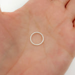 Load image into Gallery viewer, Gauge White Twisted Close Jump Ring