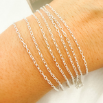 Load image into Gallery viewer, 925 Sterling Silver Smooth Oval Link Chain