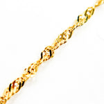 Load image into Gallery viewer, 14K Solid Gold Singapore Chain