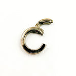 Load image into Gallery viewer, Sterling Silver Round Hinge Clasp