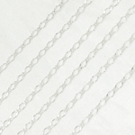 Load image into Gallery viewer, 925 Sterling Silver Long & Short Link Chain