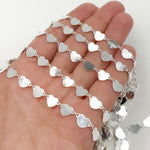 Load image into Gallery viewer, Sterling Silver Heart Chain