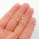 Load image into Gallery viewer, 14K Solid White Gold Wheat Chain