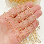 Load image into Gallery viewer, 14K Gold Filled Paperclip Chain