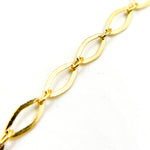 Load image into Gallery viewer, 14k Solid Yellow Gold Smooth Flat Oval Link Chain