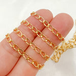 Load image into Gallery viewer, 14K Gold Filled Flat Curb Chain