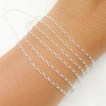 Load image into Gallery viewer, Sterling Silver Figaro Chain