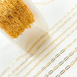 Load image into Gallery viewer, 14K Yellow Gold Filled Flat Long and Short Chain
