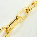 Load image into Gallery viewer, Gold Plated 925 Sterling Silver Thick Paperclip Chain
