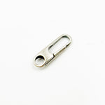 Load image into Gallery viewer, 1356OX. 15MM Oxidized Sterling Silver Oval Clasp