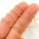 Load image into Gallery viewer, Gold Filled Oval Link Chain
