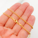 Load image into Gallery viewer, Gold Plated Sterling Silver Popcorn Necklace