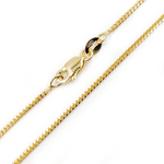 Load image into Gallery viewer, 14K Solid Gold Flat Curb Chain