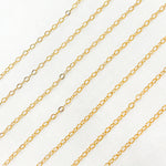 Load image into Gallery viewer, 14K Gold Filled Flat Cable Chain