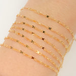 Load image into Gallery viewer, 14k Gold Filled Bold Infinity Link Chain