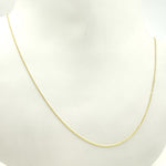 Load image into Gallery viewer, 14K Solid Gold Cable Necklace