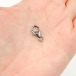 Load image into Gallery viewer, 12MM Black Rhodium Trigger Clasp