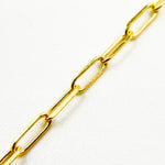 Load image into Gallery viewer, 14K Solid Yellow Gold Flat Paperclip Bracelet