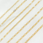 Load image into Gallery viewer, 14K Yellow Gold Filled Flat Long and Short Chain