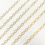 Load image into Gallery viewer, 14K Gold-Filled Flat Oval and Round Link Chain