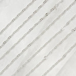 Load image into Gallery viewer, Sterling Silver Diamond Cut Paperclip Link Chain