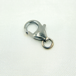 Load image into Gallery viewer, 12MM Black Rhodium Trigger Clasp