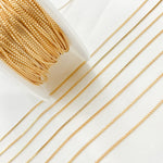 Load image into Gallery viewer, 14k Gold Filled 1mm Link Box Chain