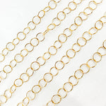 Load image into Gallery viewer, 14K Gold Filled Round Link Chain