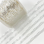 Load image into Gallery viewer, Sterling Silver Paperclip Chain