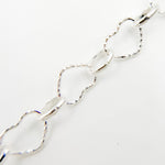 Load image into Gallery viewer, Sterling Silver Heart & Oval Link Chain