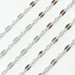 Load image into Gallery viewer, 925 Sterling Silver Flat Marina Link Chain.