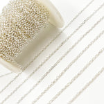 Load image into Gallery viewer, Sterling Silver Rolo Chain