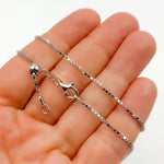 Load image into Gallery viewer, Sterling Silver Box Necklace