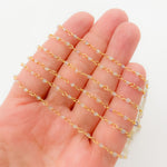 Load image into Gallery viewer, Flowrite Gold Plated Wire Chain