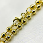 Load image into Gallery viewer, 14K Solid Gold Ball Necklace
