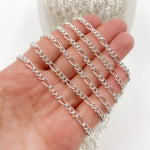 Load image into Gallery viewer, Sterling Silver Figaro Chain