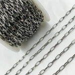 Load image into Gallery viewer, Oxidized 925 Sterling Silver Box Chain