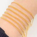 Load image into Gallery viewer, 14k Gold Filled Curb Link Chain